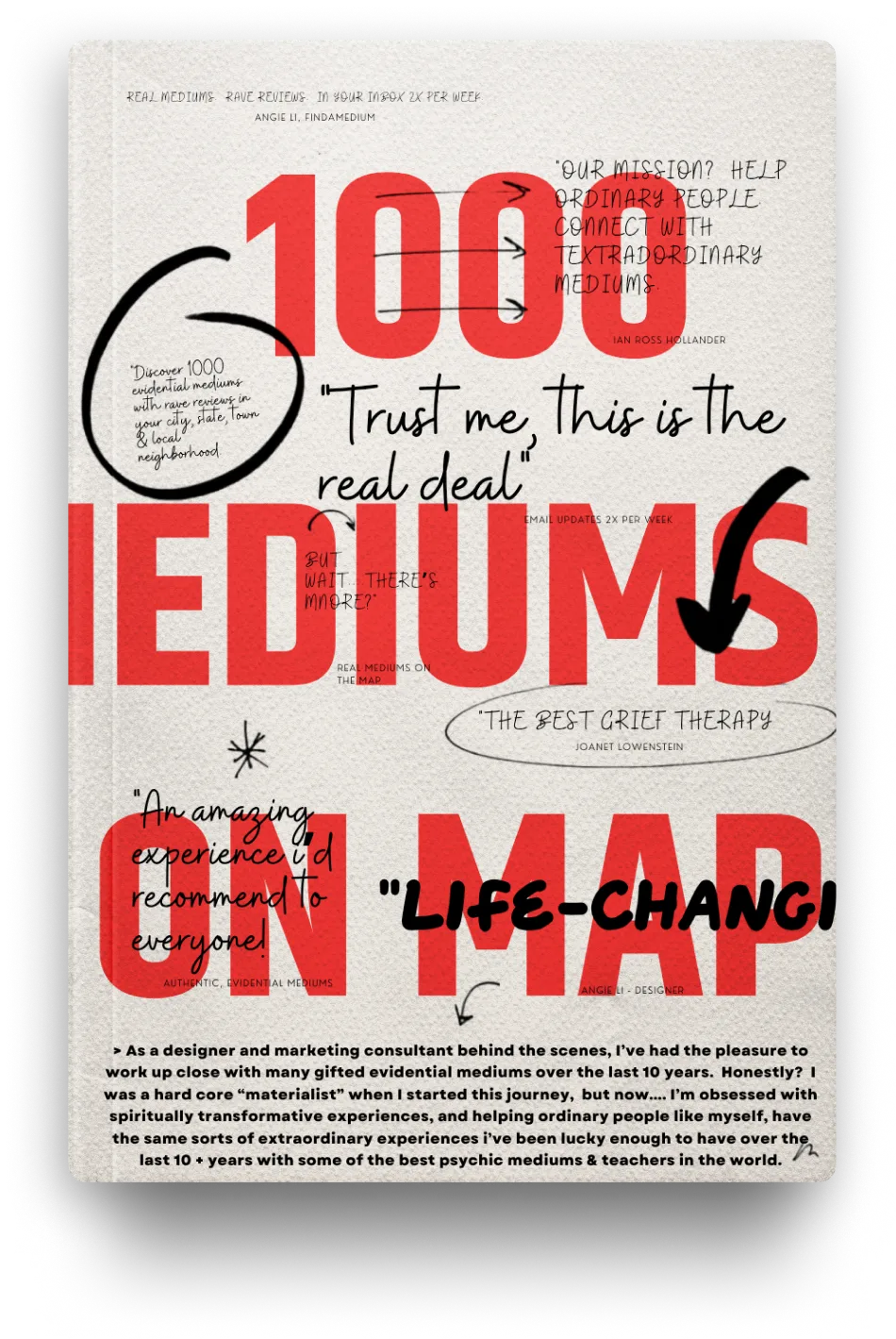 1000 Mediums on the Map!