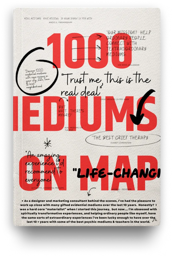 1000 Mediums on the Map!